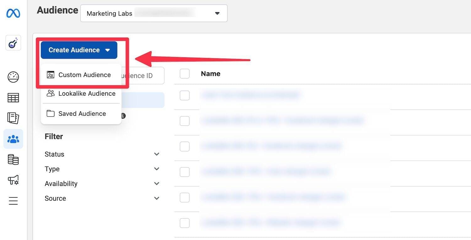 Si të përdorni Custom Audience në Meta